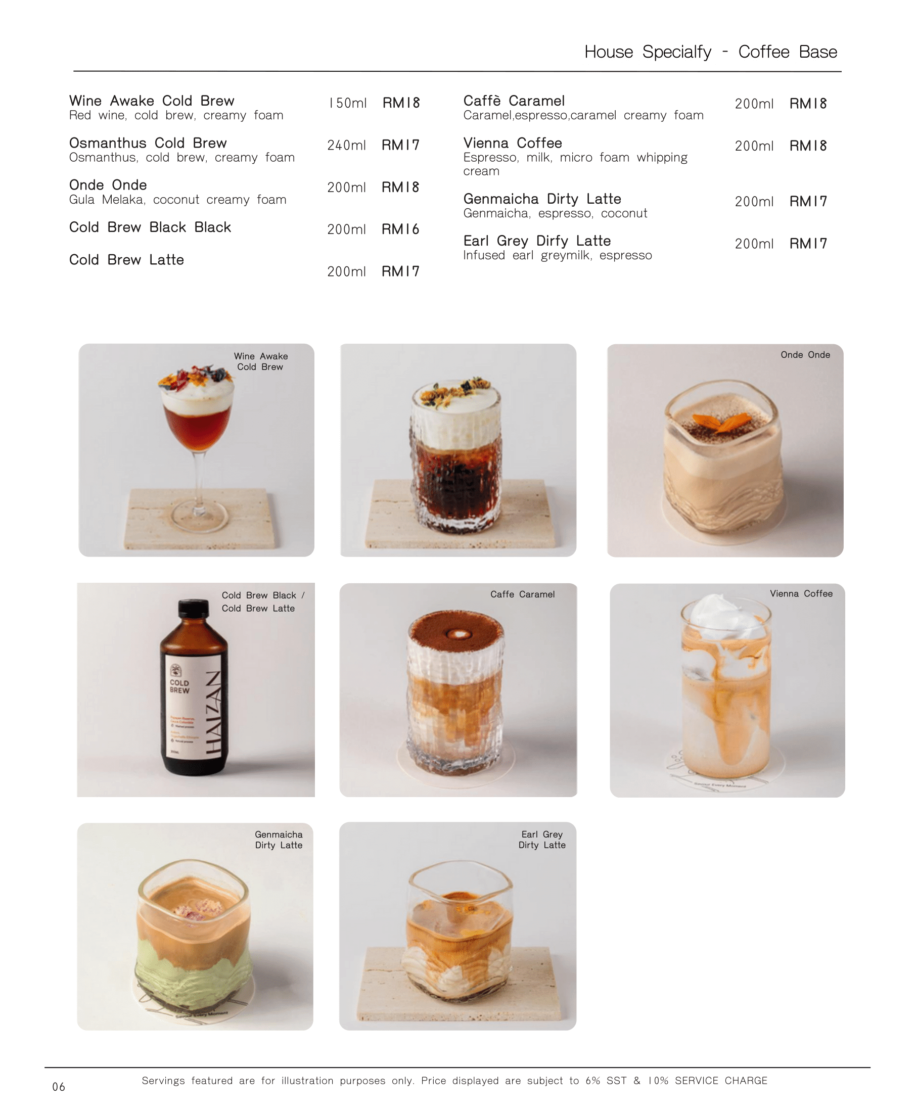 Menu | Beverages