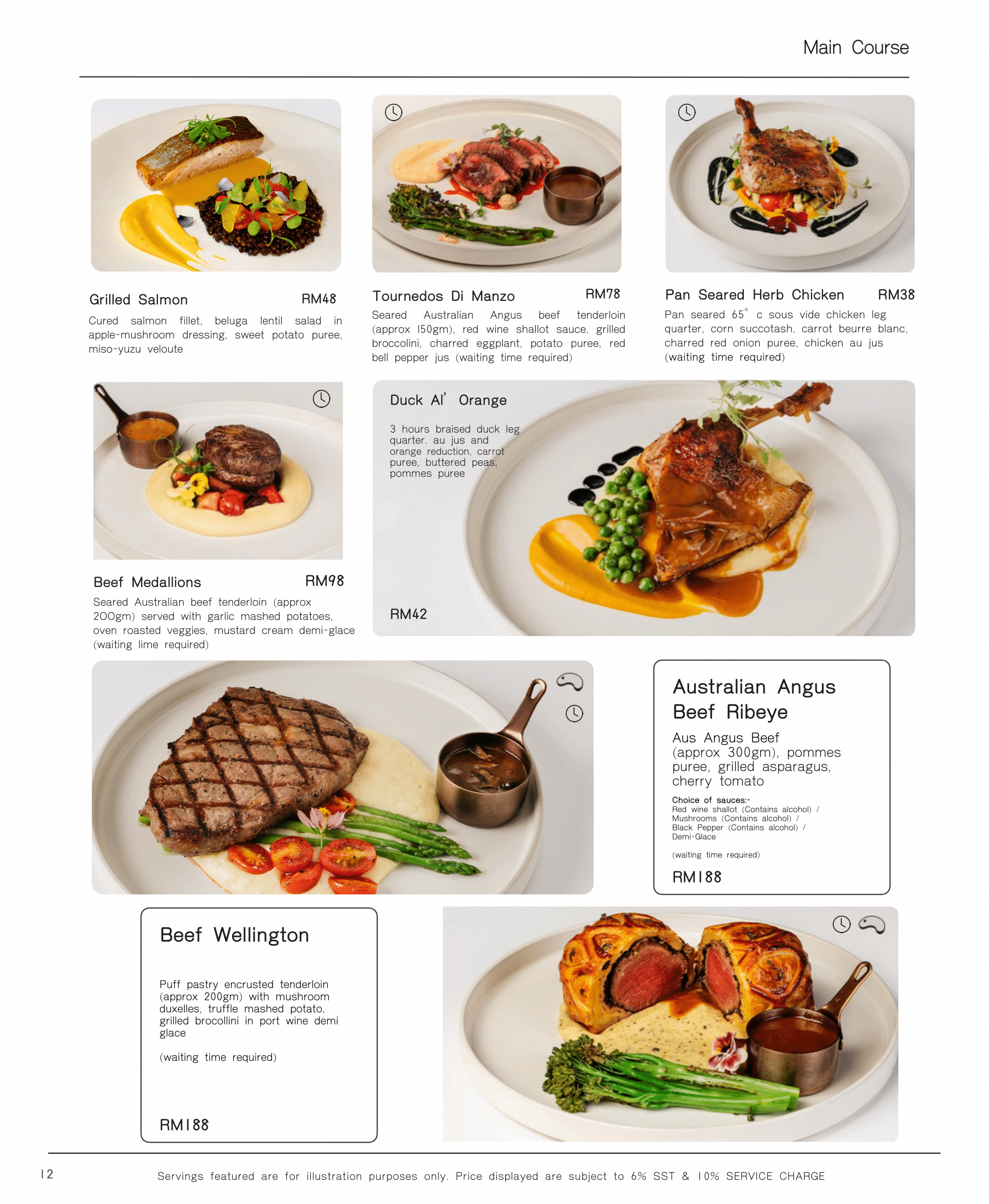 Menu | Main Course