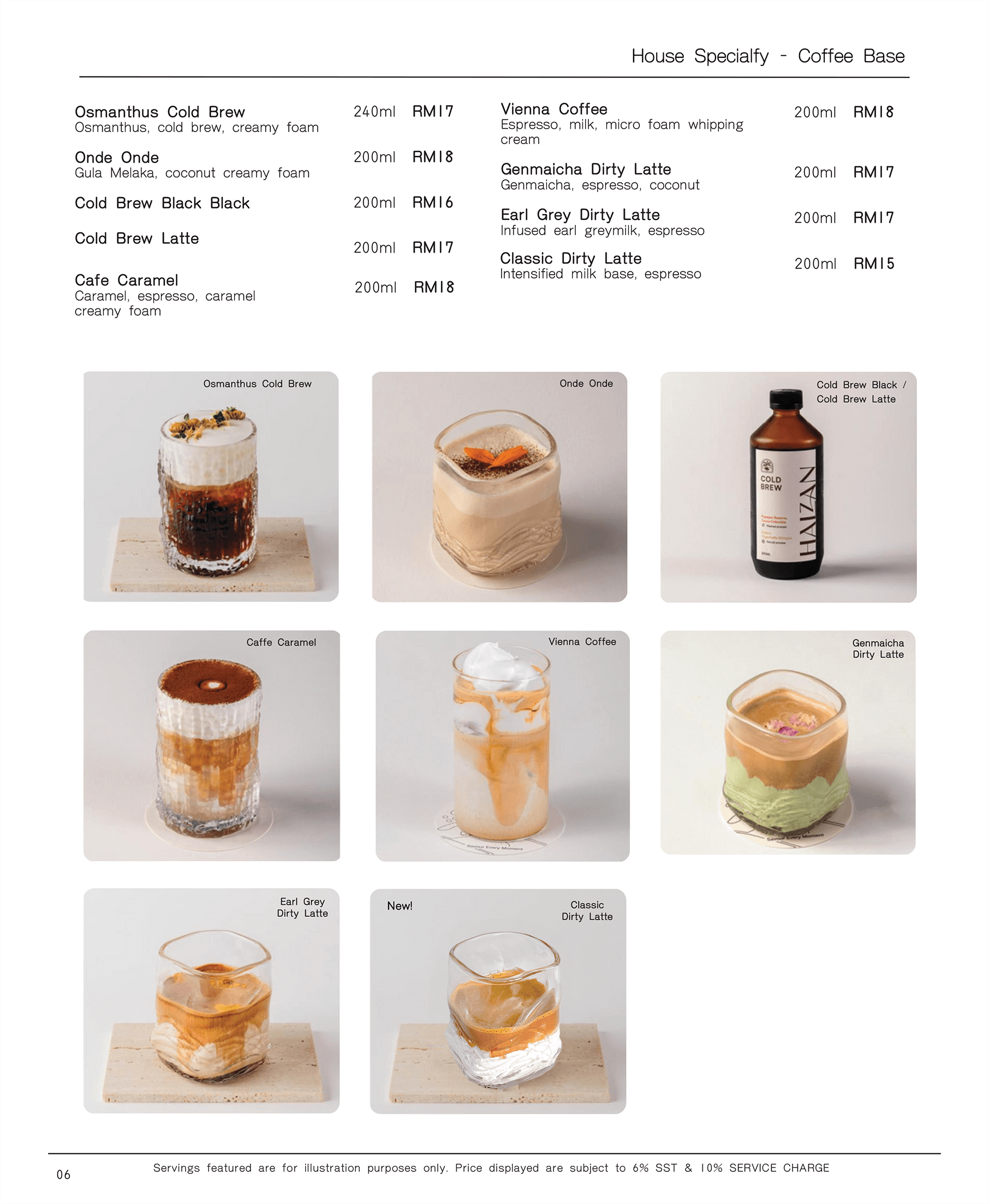 Menu | Beverages